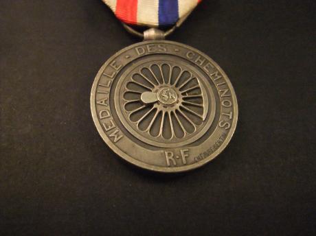 Spoorwegarbeiders Frankrijk 1941 Eremedaille ( Médaille des cheminots) E. Buire) (2)